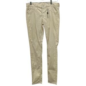 AG Adriano Goldschmied The Legging Super Skinny Corduroy Tan Sz 29 NWT FLAW